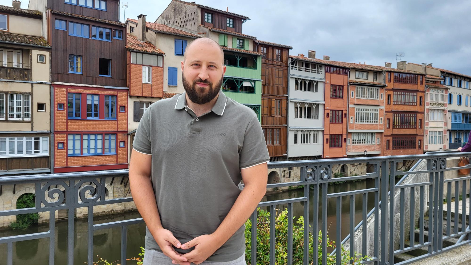 Michaêl Ferrisi, le fondateur du site Ecolosport. (Photo : Anthony Assémat - Entreprises Occitanie)