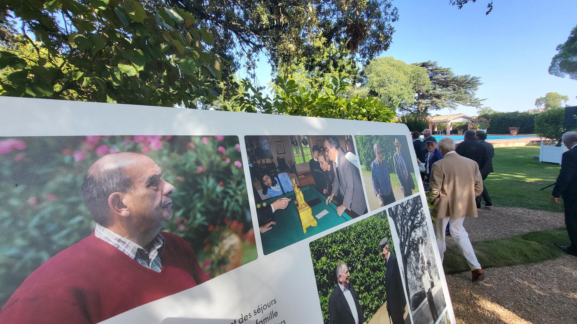 La soirée au domaine d'En Doyse a été marquée par la commémoration des 10 ans de la mort de Pierre Fabre, survenue le 20 juillet 2013. (Photo : Anthony Assémat - Entreprises Occitanie)