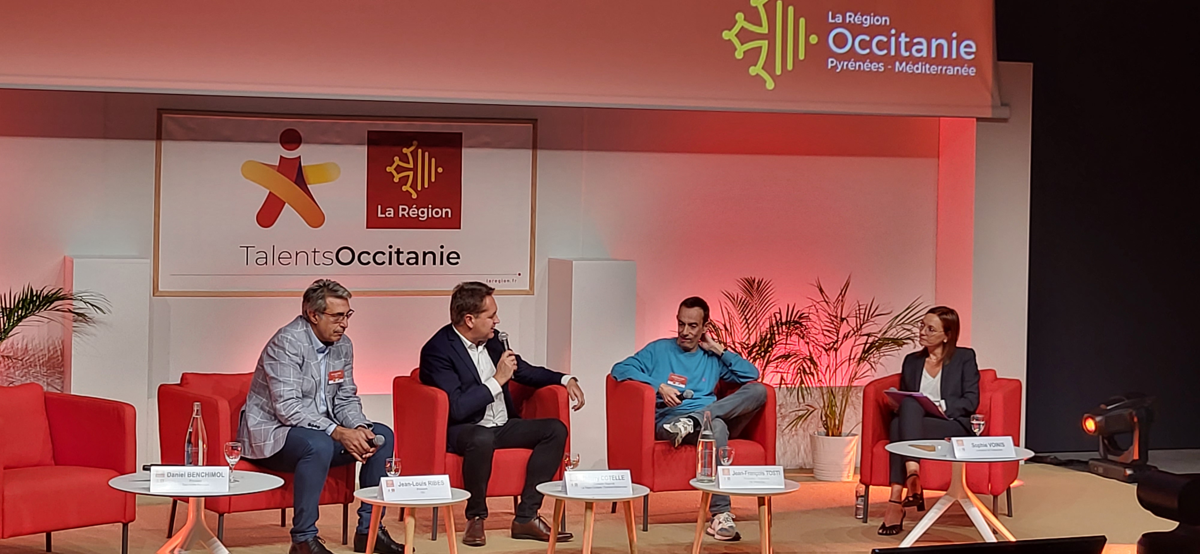 La conférence-débat a permis aux chefs d'entreprise d'échanger sur leurs bonnes pratiques en matière de recrutement de nouveaux talents. (Photo : Anthony Assémat - Entreprises Occitanie)