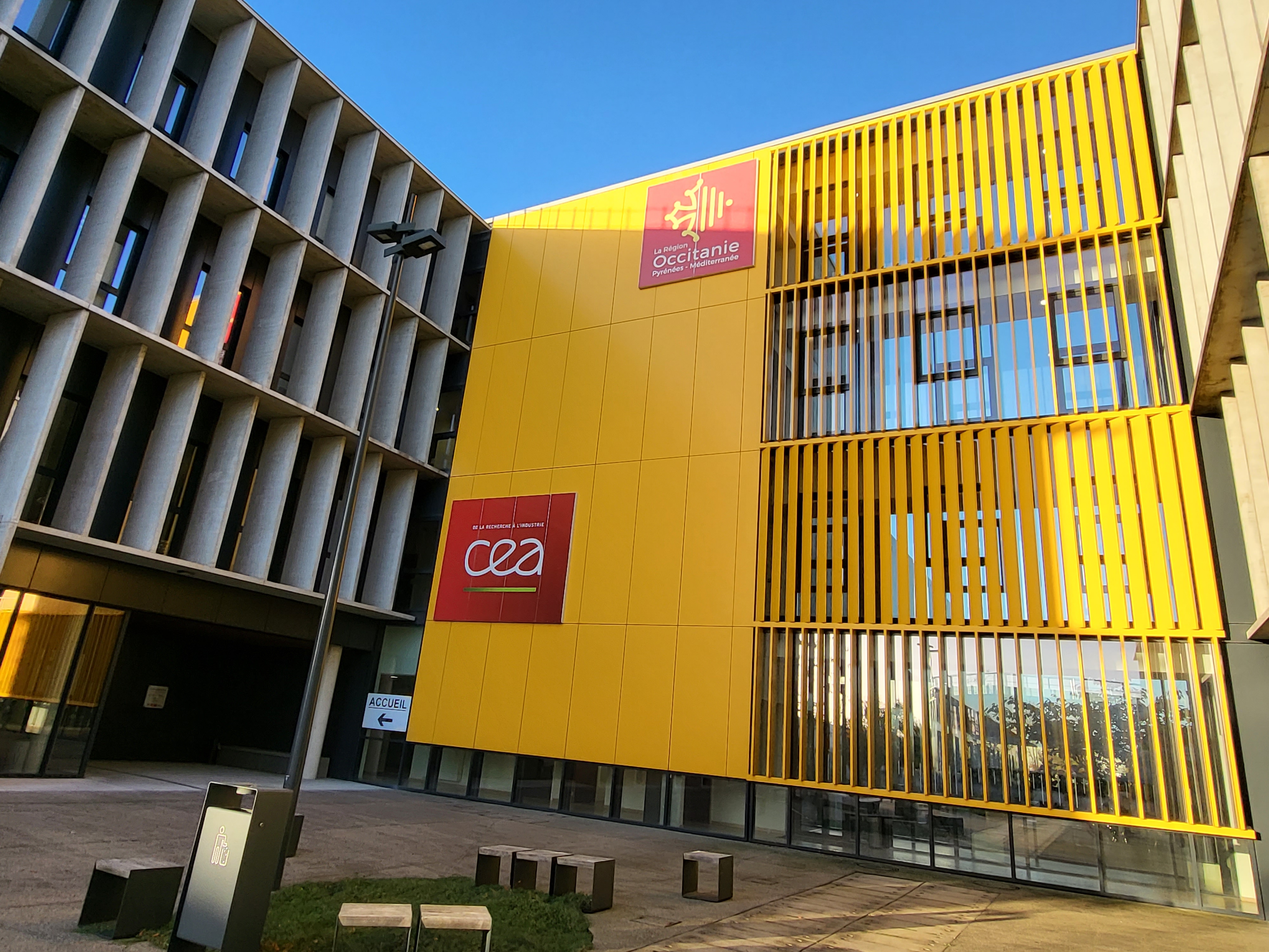 Le CEA possède un site ultra moderne à Labège depuis 2018. (Photo : Anthony Assémat - Entreprises Occitanie)