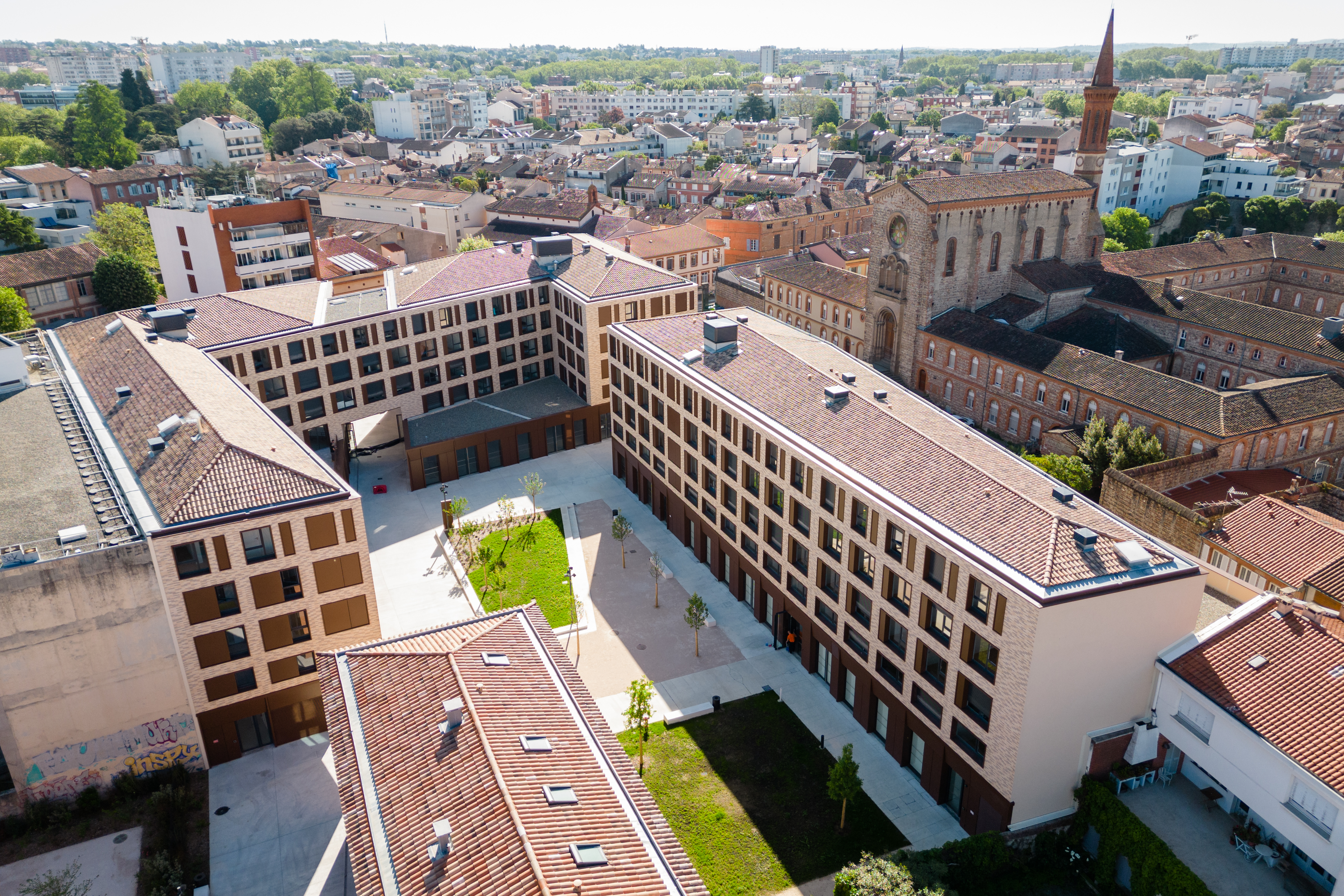 Un autre projet de corpoworking se situe dans les locaux de la Cité internationale des chercheurs de Toulouse. (Photo : Sofiane Bensizerara)