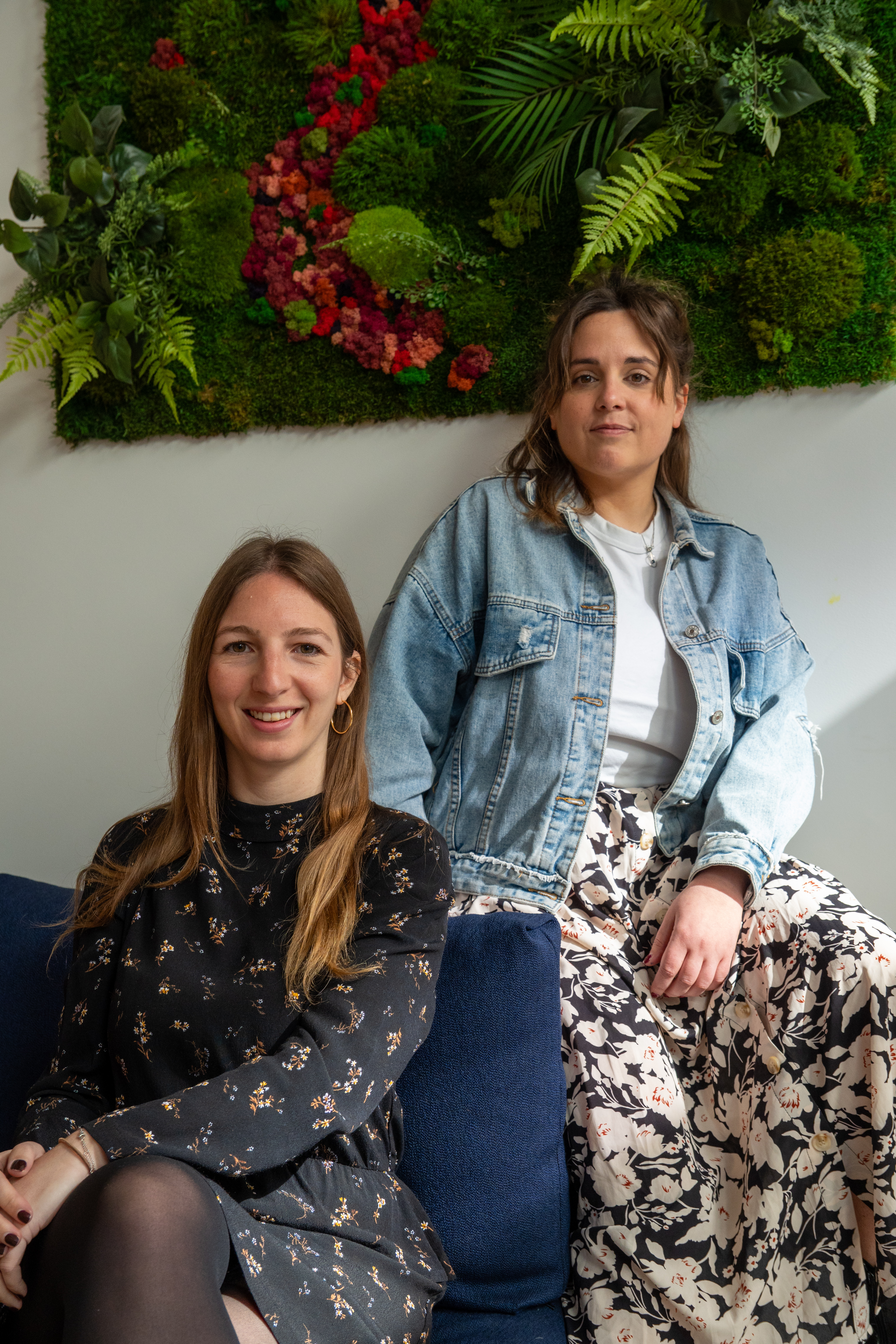 Chloé Cohen et Mélanie Moresve, fondatrices des Halles de la Transition. (Photo Halles de la Transition) 