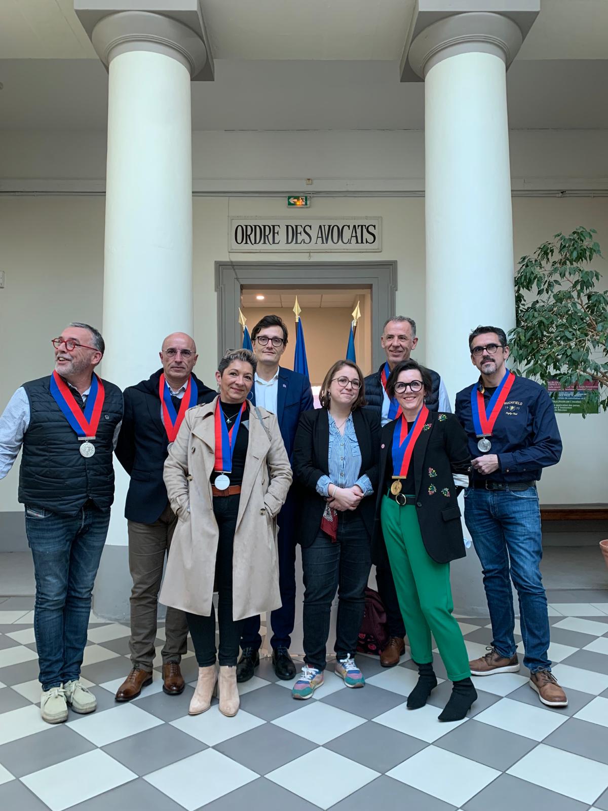 Christelle Roubardeau (à droite) est la nouvelle président du conseil de prud'hommes de Saint-Gaudens. (Photo : Medef de Haute-Garonne)