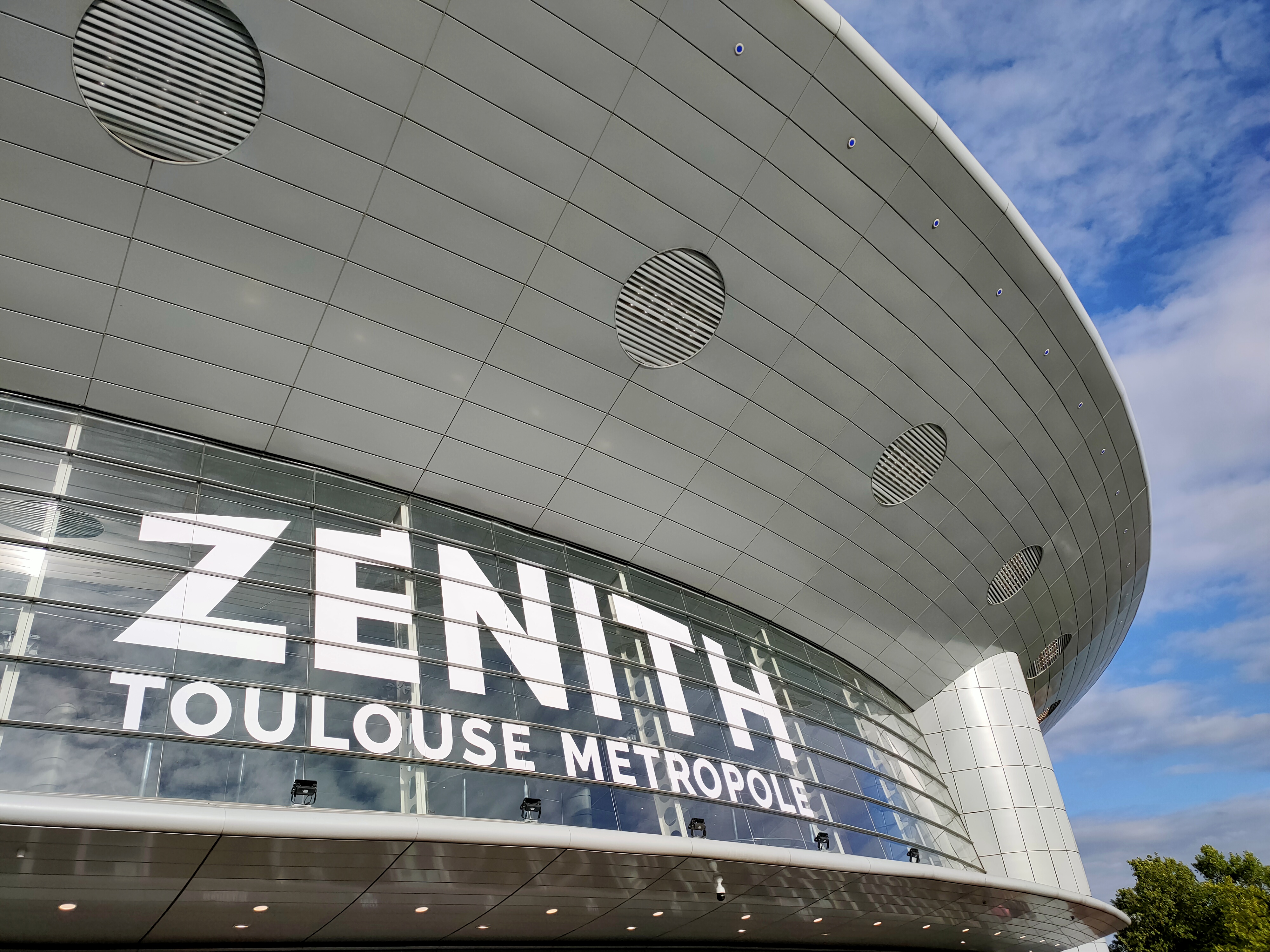 Des travaux se dérouleront tout au long de l'année 2024 au Zénith de Toulouse. (Photo : Zénith de Toulouse Métropole)