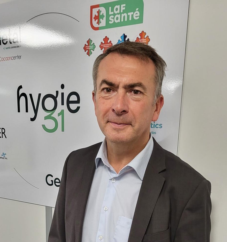 Hervé Jouves, président de Hygie 31. (Photo Anthony Assemat Entreprises Occitanie)