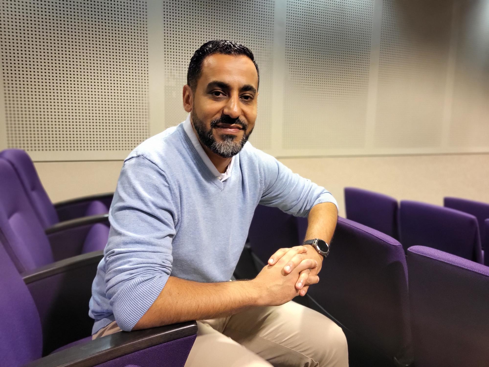 Madani Boucif, le coordinateur des Déterminés de Toulouse. (Photo : Anthony Assémat - Entreprises Occitanie)