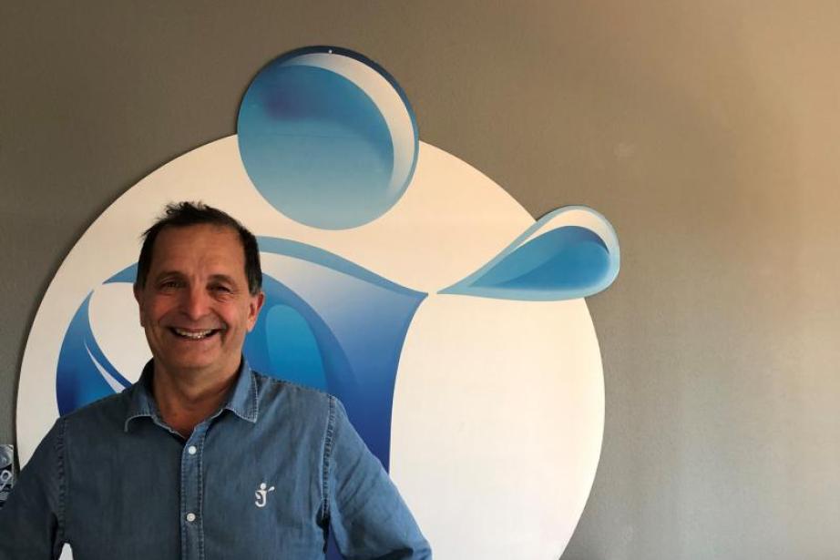 Yves Allibert le président d'Irrijardin Yves Allibert le président d'Irrijardin