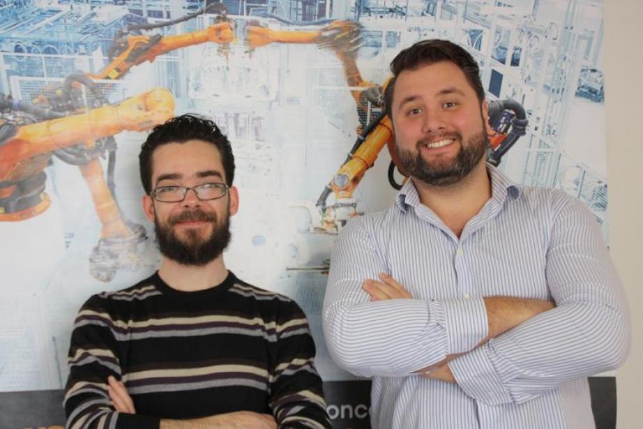 de g à d : Rémi Parlouar, directeur technique et Sébastien Bach, directeur général de g à d : Rémi Parlouar, directeur technique et Sébastien Bach, directeur général