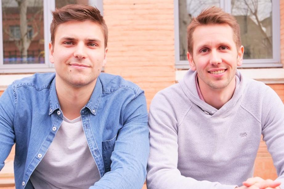 Clément Gasner et Jean-Baptistes Chabé, créateurs de Swish Live. 
