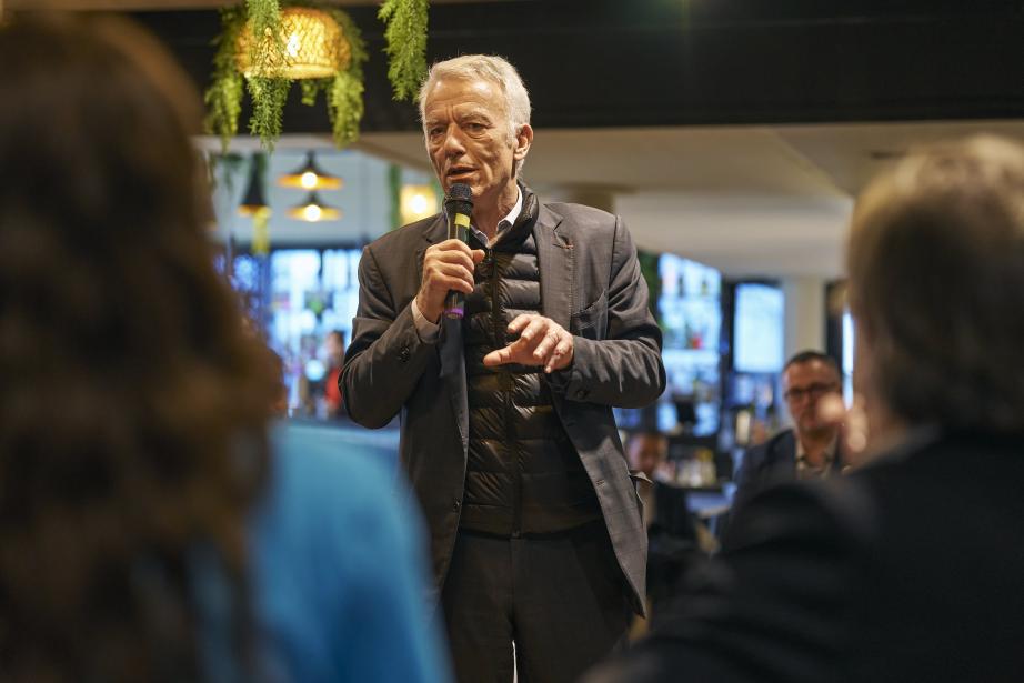 Patrick Martin, président du Medef. (Photo Pierre Carton)