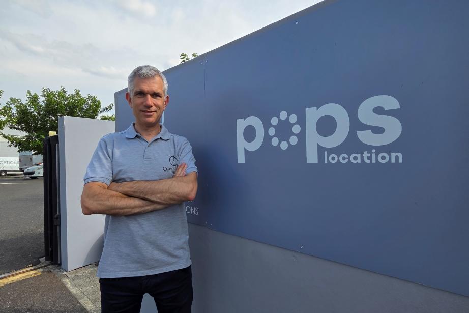 Vincent Somlyo, dirigeant de Pops Location. (Photo Pops Location)