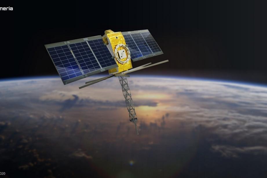 La future constellation Kinéis avec ses 25 ,nanosatellites La future constellation Kinéis avec ses 25 ,nanosatellites
