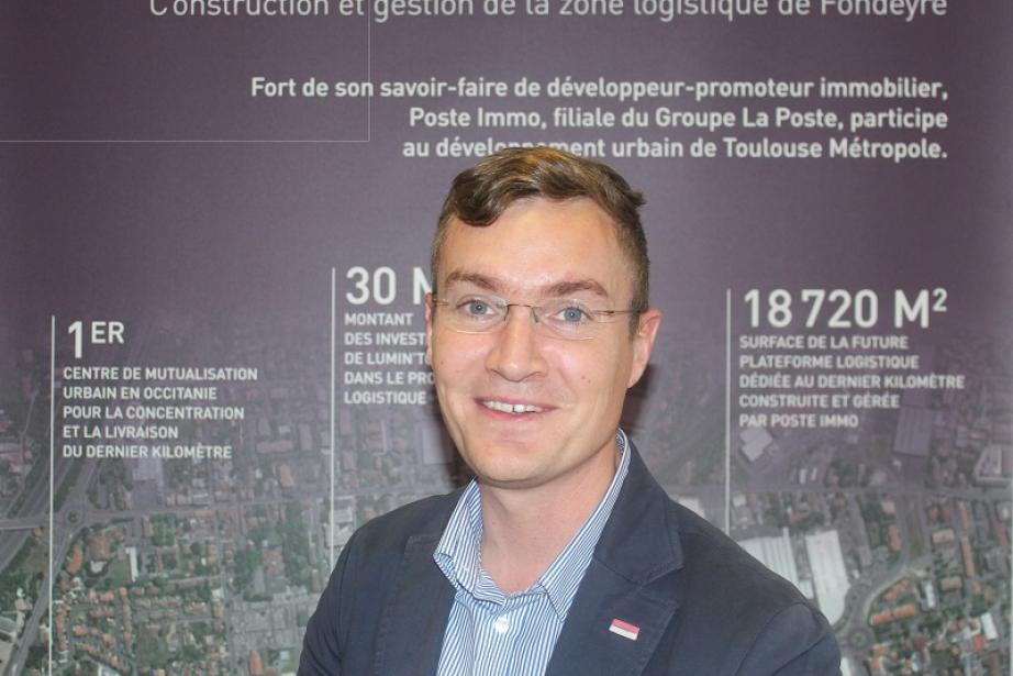 François Cantinaud, président de Toulouse Logistique Urbaine