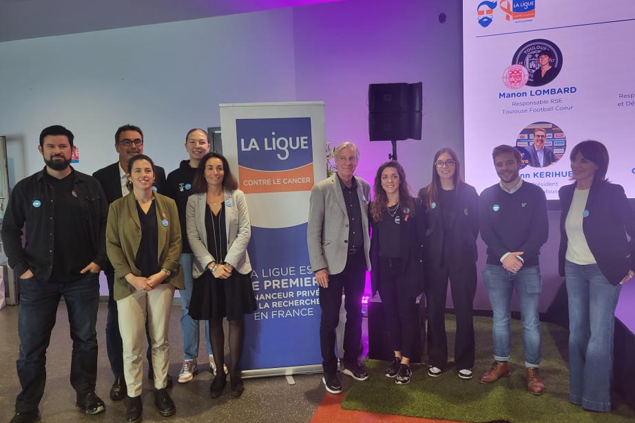 Toute l'année, la Ligue contre le cancer Haute-Garonne organise des événements afin de sensibiliser face aux différents cancers. (Photo Dorian Alinaghi - Entreprises Occitanie)