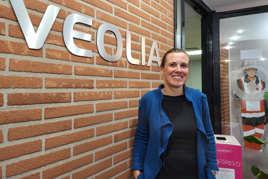 Sophie Delage est la première femme à diriger la branche Recyclage et valorisation des déchets de Veolia dans le Sud-Ouest. (Photo : Anthony Assémat - Entreprises Occitanie)