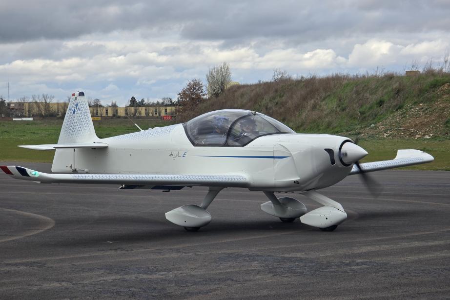 "Bientôt, on ne lèvera plus la tête au passage d'un avion", souligne Jérémy Caussade, président et co-fondateur d’Aura Aero. (Photo Dorian Alinaghi - Entreprises Occitanie) 