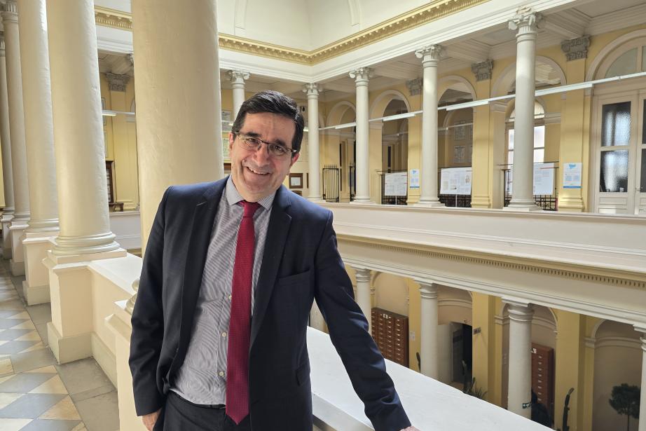 Philippe Dedieu, président du tribunal de commerce de Toulouse. (Photo : Dorian Alinaghi - Entreprises Occitanie)