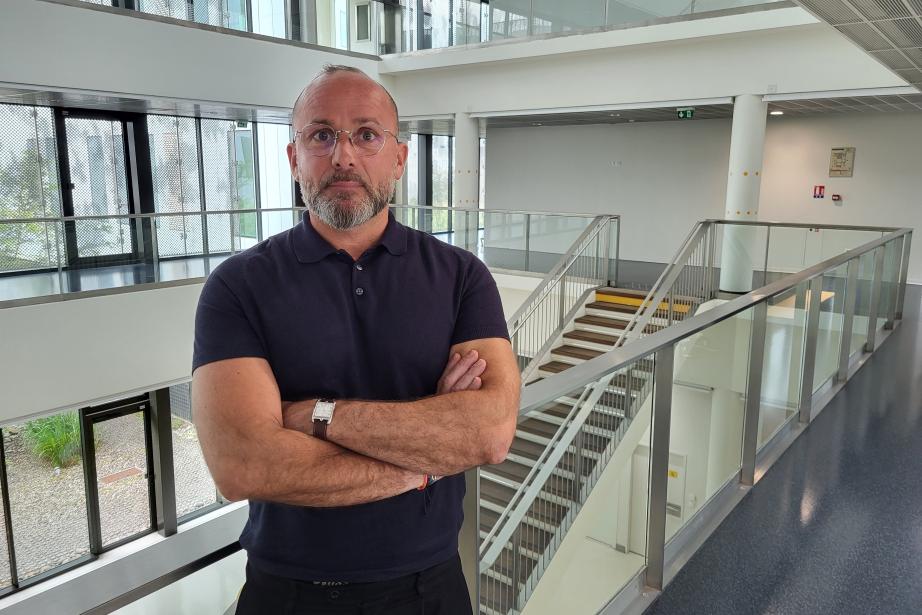 Laurent Adnet, directeur du développement de la Fondation Toulouse Cancer Santé, annonce le lancement du Club des Partenaires de la fondation. (Photo : Anthony Assémat - Entreprises Occitanie)