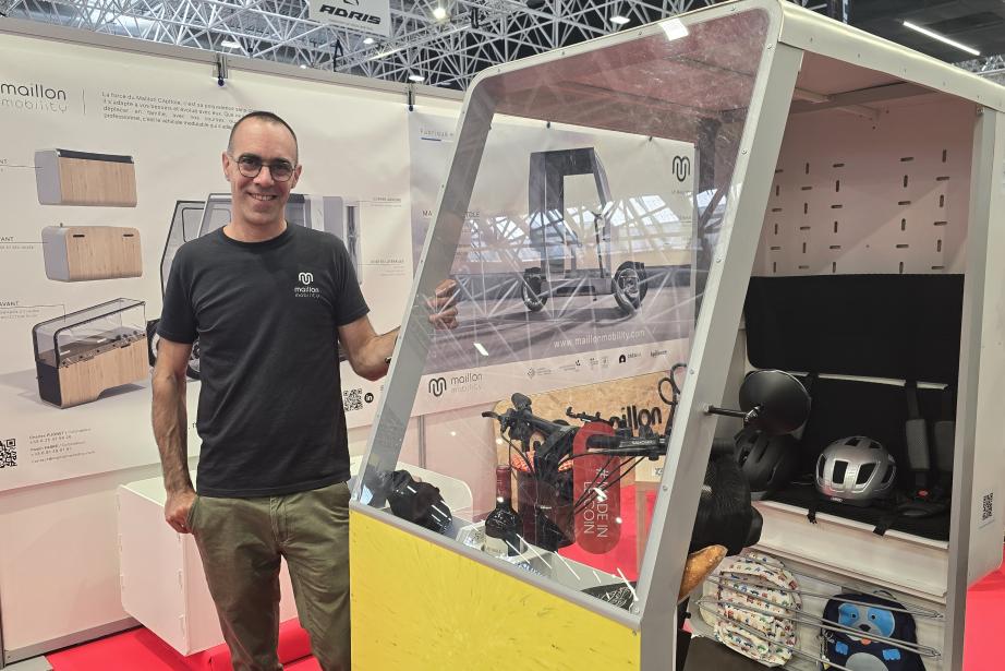 Paulin Fabre, co-fondateur de Maillon Mobility. (Photo : Dorian Alinaghi - Entreprises Occitanie)