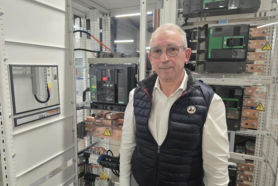 Charles Vaz Pinto, dirigeant de Cablelec (Ineo – Equans France) à Colomiers. (Photo Dorian Alinaghi)