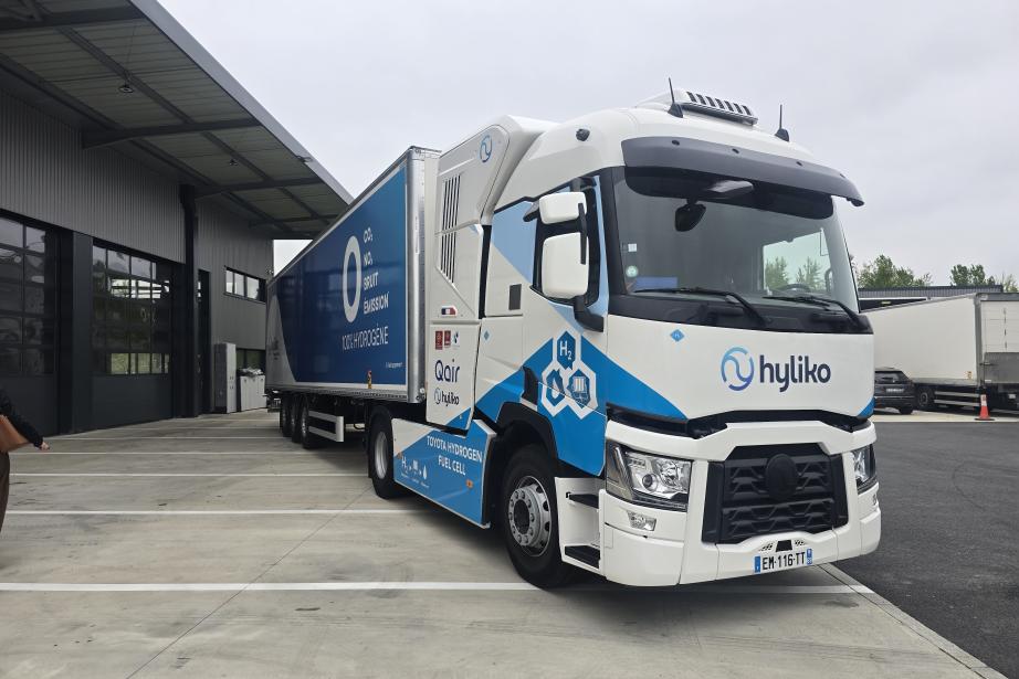 En Occitanie, les premiers essais du camion hydrogène HyT44 confirment le potentiel de cette technologie pour accélérer la décarbonation du transport routier longue distance. (Photo Dorian Alinaghi)
