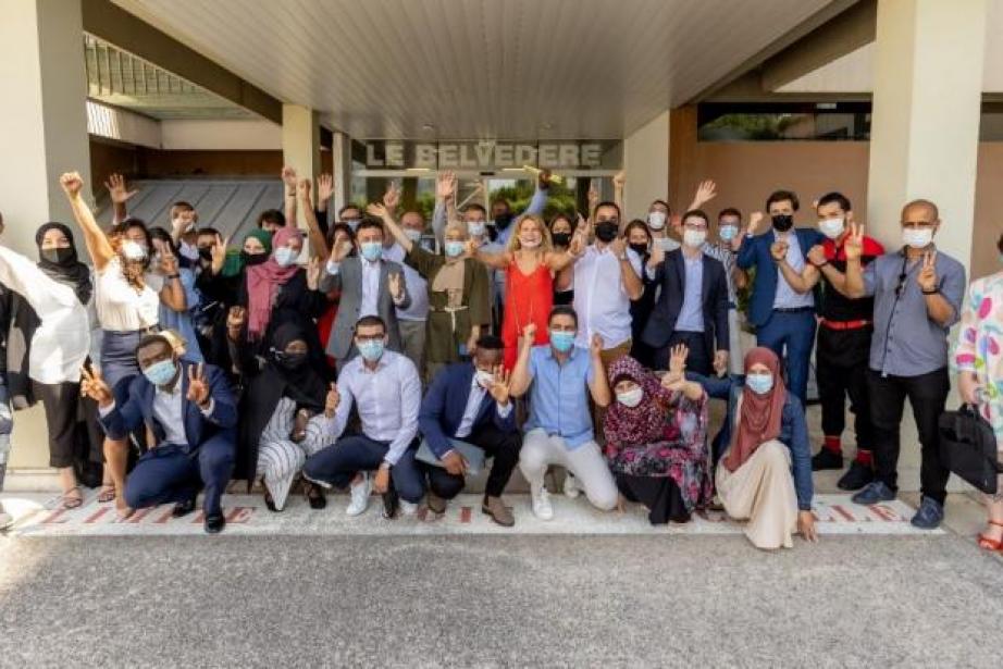 La deuxième promotion des Déterminés, soutenue par la BNP Paribas, BPIfrance et le Groupe Mazars. La deuxième promotion des Déterminés, soutenue par la BNP Paribas, BPIfrance et le Groupe Mazars.
