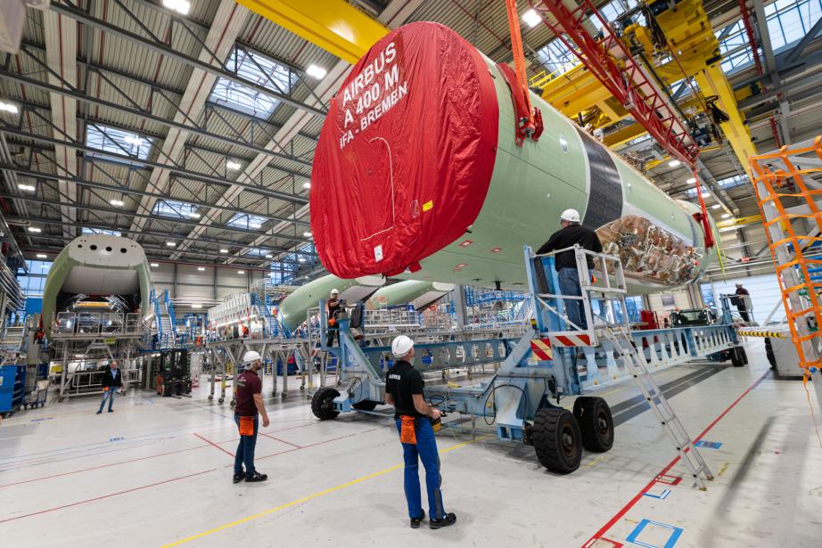 Depuis les années 1980, l’emploi aérospatial progresse de manière quasi ininterrompue malgré les crises économiques successives. (Photo Airbus)