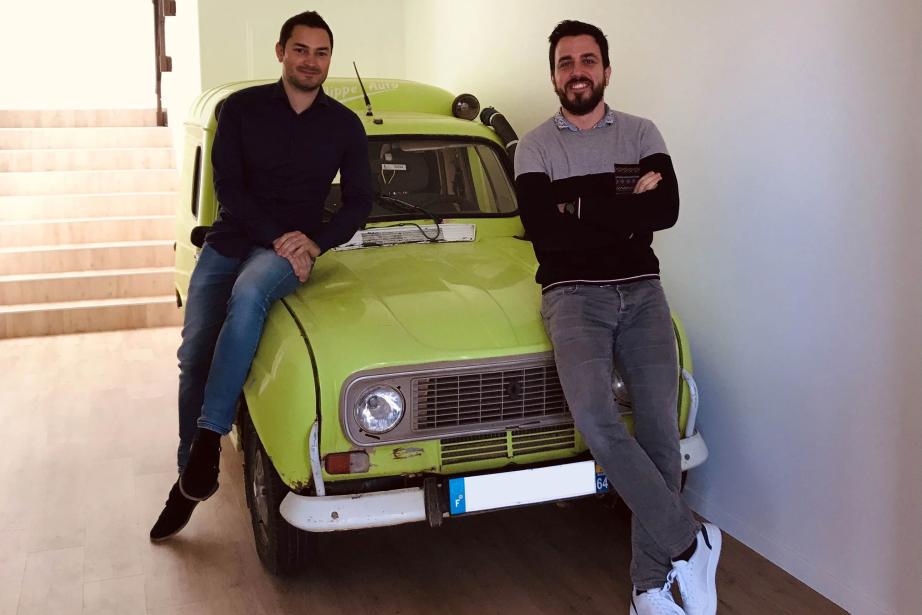 Laurent Assis-Arantes et Johan Branca, fondateurs d'Opisto. (Photo Opisto)
