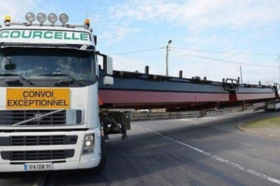 Le groupe Courcelle est spécialisé dans le marché de niche des transports exceptionnels.
