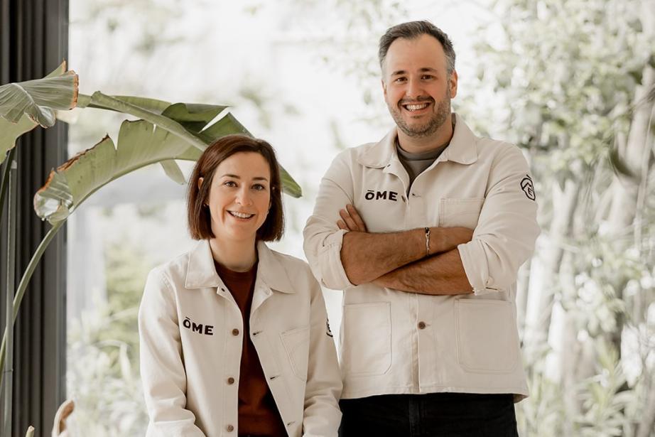 Sophie Paluel-Marmont et Florent Behaegel, fondateurs de OME. (Photo A. Di Francesco)