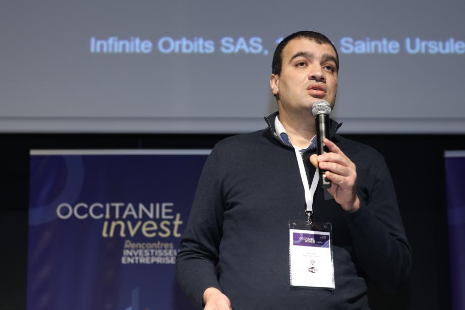 Adel Haddoud, président et directeur d'Infinite Orbits