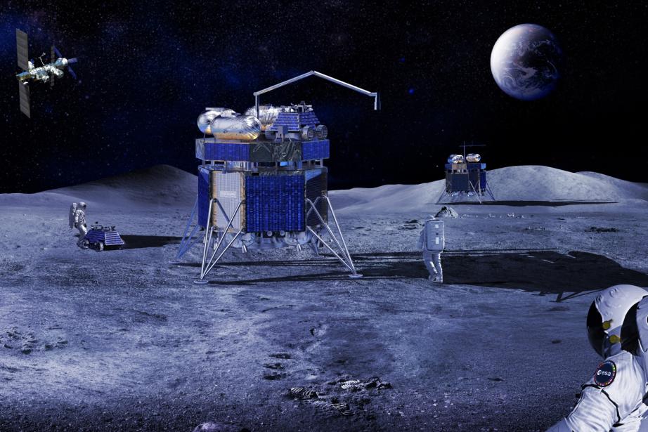 Il s'agit d'une première pour l'Europe dans l'exploration lunaire. (Photo Thales Alenia Space)