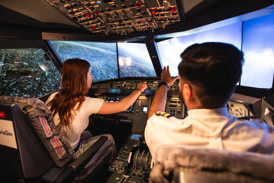 Au programme : un simulateur Boeing 737, une première dans l’agglomération, mais aussi deux nouveaux simulateurs dynamiques sur vérins pour une immersion encore plus poussée. (Photo AviaSim)