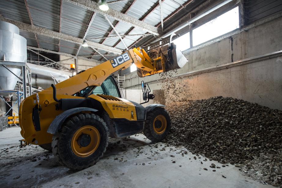 8 000 tonnes de ces rebuts transitent chaque année à l’usine du Mourre Blanc, à Mèze (Photo : Coved)