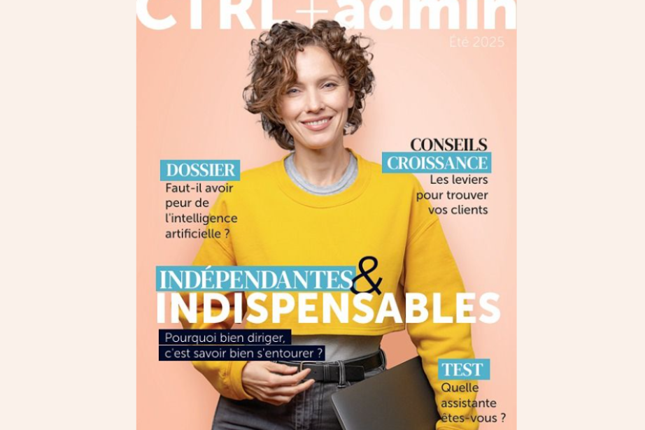 CTRL+admin est disponible en téléchargement et peut être reçu en version imprimée sur demande. (Photo CTRL+admin)