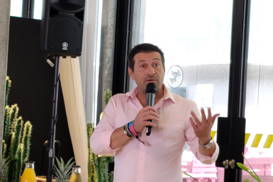 Thomas Fantini, co-président de la CFA (Cité des formations & des apprentissages) de Toulouse-Blagnac. (Photo : Anthony Assémat - Entreprises Occitanie)