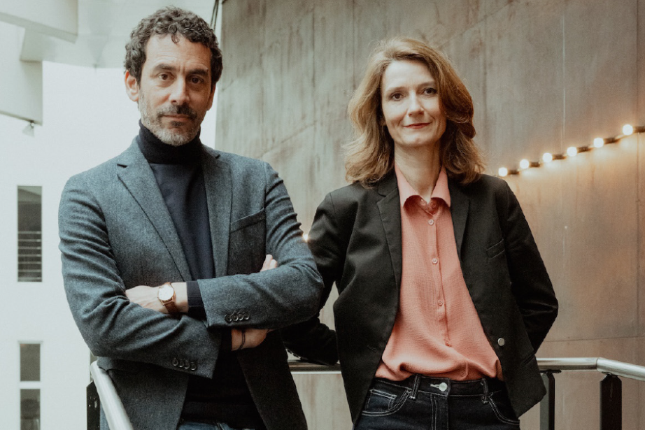 Matthieu Cruciani et Émilie Capliez, directeurs  du Théâtre de la Cité. (Photo Siimon Gosselin)