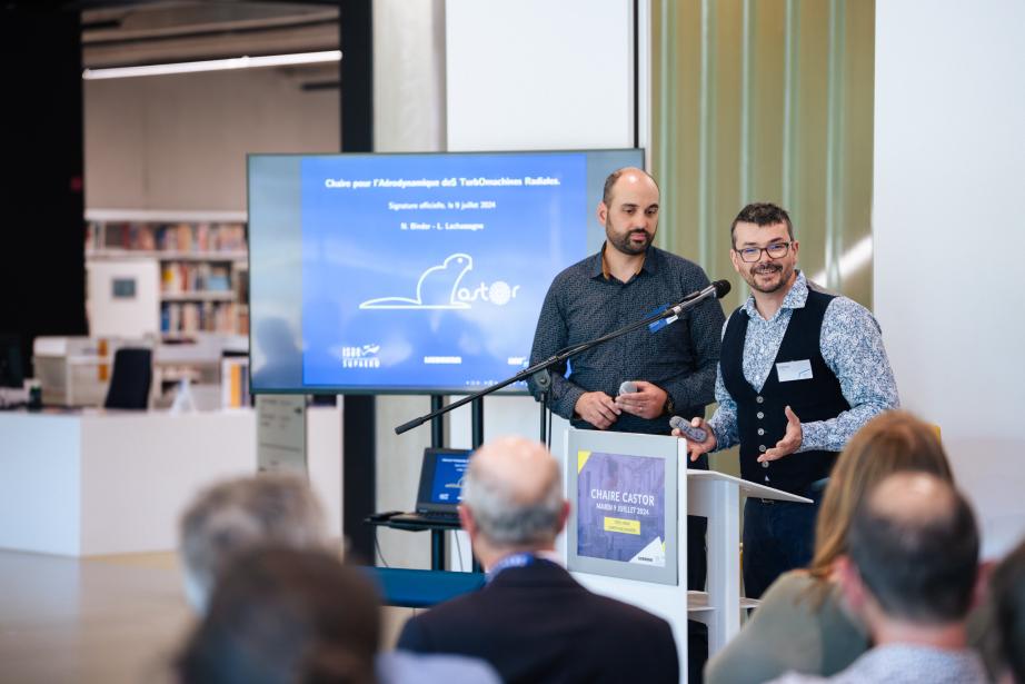 Liebherr-Aerospace Toulouse et l’ISAE-SUPAERO ne sont pas des partenaires novices. Leur coopération s’étend sur 25 ans, et la chaire CASTOR représente une opportunité exceptionnelle pour intensifier cette collaboration historique. (Photo : ISAE-SUPAERO)