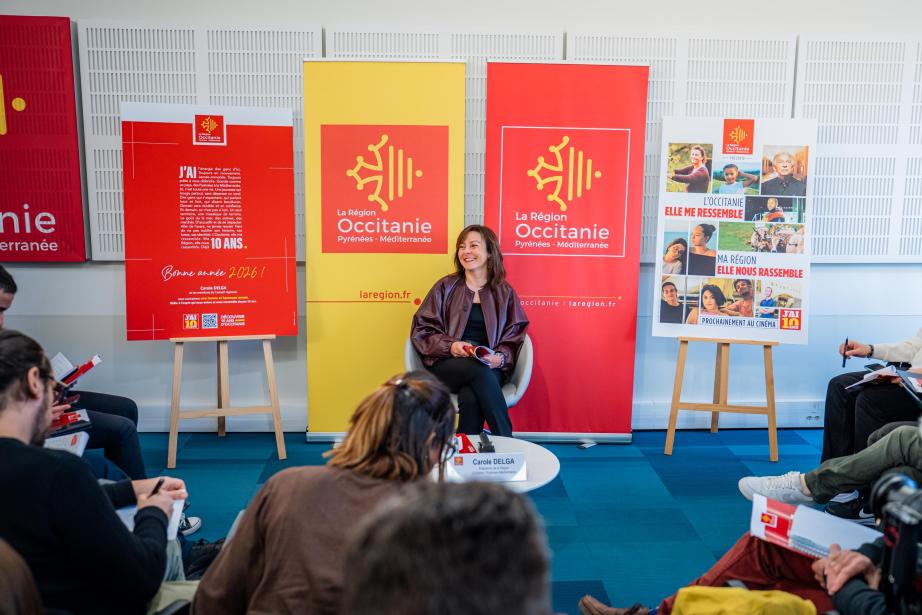 Carole Delga, présidente de la Région Occitanie/Pyrénées-Méditerranée. (Photo Arcangeli Léo - Région Occitanie)