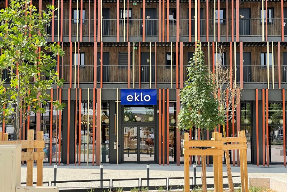 Eklo occupe les cinq premiers étages de la tour de bois