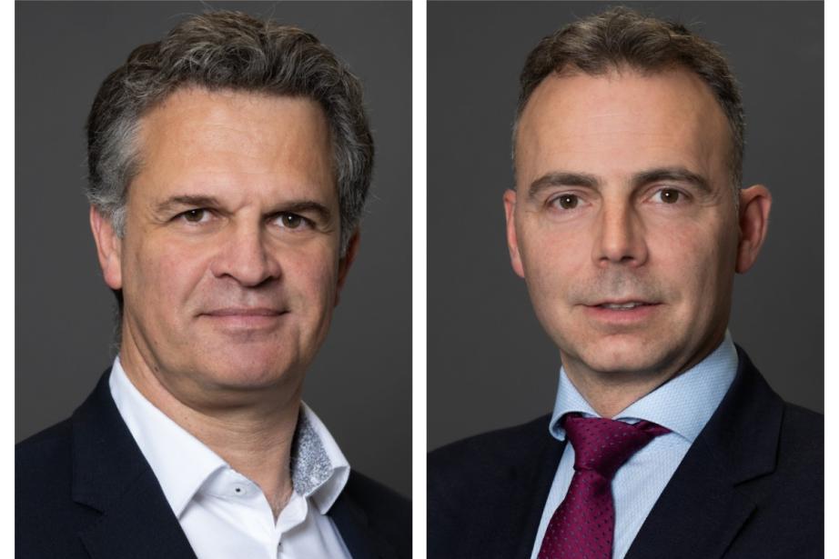 De gauche à droite : Olivier Floch et Romain Capaldi. (Photo Cylad)