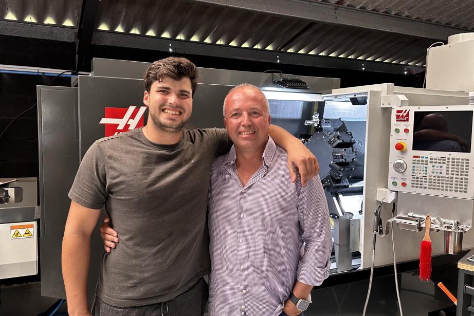 Originaire du Tarn, Pierre-Olivier Carles (à droite) se lance dans une nouvelle aventure entrepreneuriale avec son fils aîné Killian (à gauche). (Photo : DR)