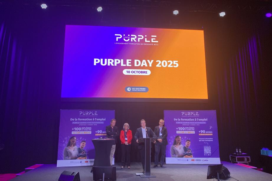 Avec ce Purple Day 2025, Purple Campus confirme non seulement la solidité de son modèle, mais aussi son ambition de continuer à façonner la formation de demain en Occitanie, au service des talents et des entreprises. (Photo Purple Campus)