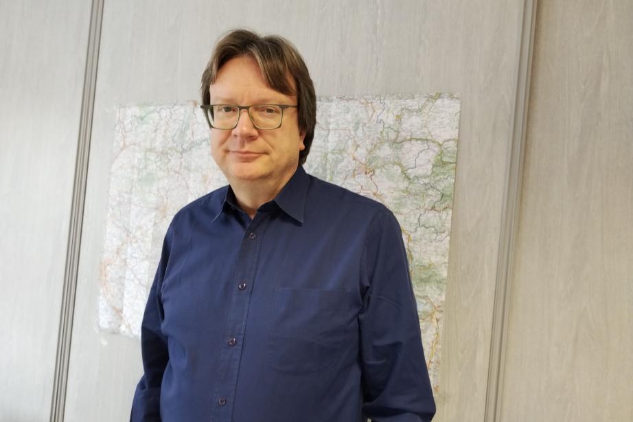 Martial Gerlinger, le directeur général du groupement Atosca-NGE, insiste sur la "nécessité" de la création de l'A69 entre Toulouse et Castres. (Photo : Anthony Assémat - Entreprises Occitanie)