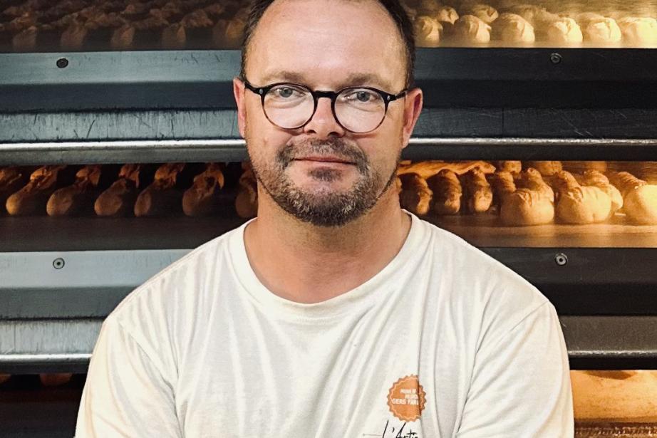 Éric Philot, boulanger depuis l’âge de 15 ans et à propriétaire d’une boulangerie située à Mont-de-Marsan (Landes). (Photo Moulins du Sud)