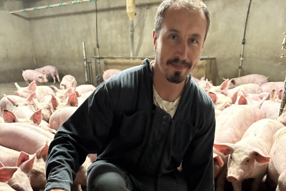 Sylvain Dufau, exploitant en polyculture-élevage. (Photo Arterris)