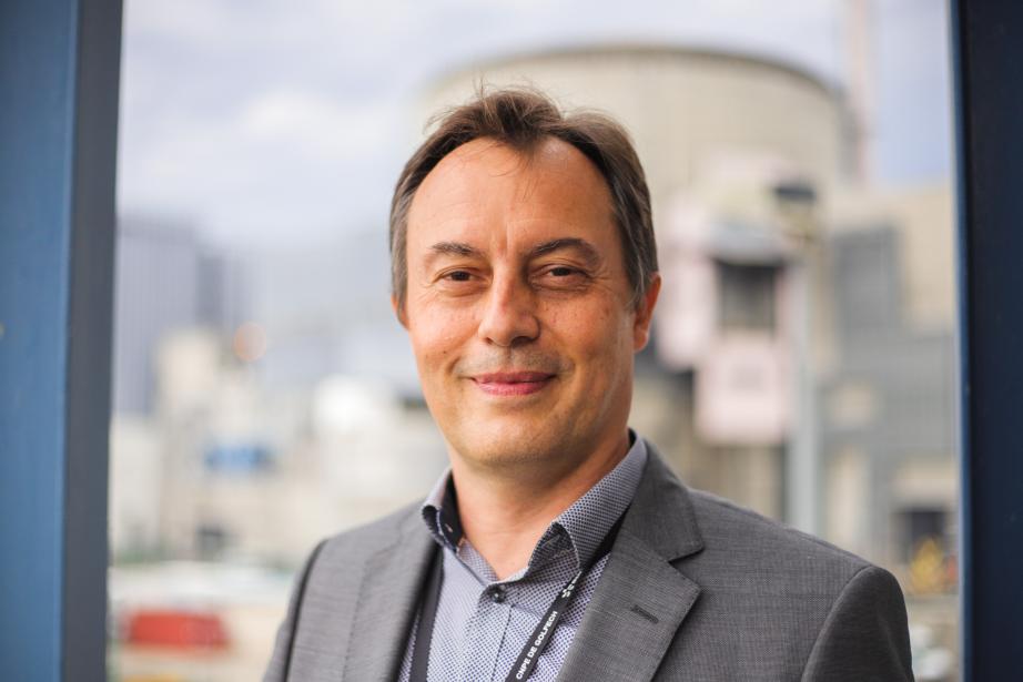 Cyril Hisbacq, directeur de la centrale nucléaire EDF de Golfech. (Photo EDF)