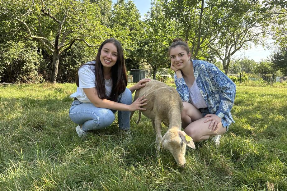 Cette initiative de Clarnie vise à répondre aux besoins de main-d'œuvre agricole tout en offrant des opportunités valorisantes aux jeunes. De gauche à droite : Clara Silveiro et Marnie Atgé. (Photo : Clarnie)