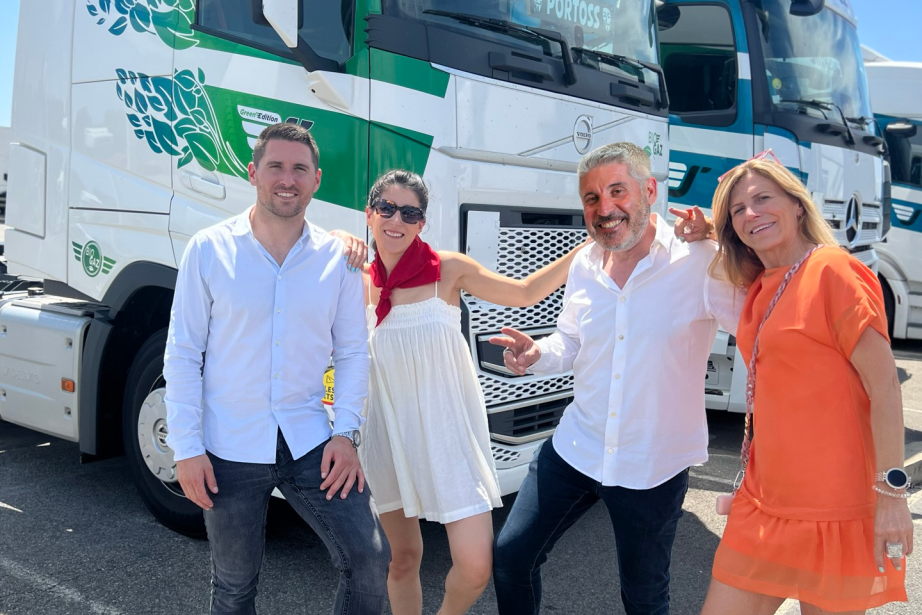 De gauche à droite : Kévin, Manon, François et Valérie Jimenez. (Photo : Jimenez)