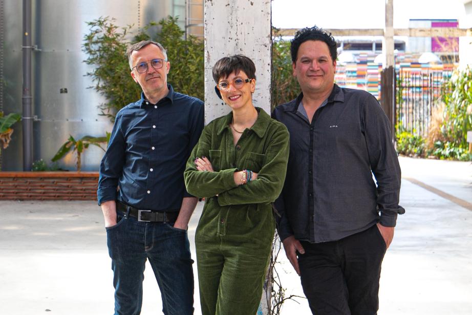 De gauche à droite : Arnaud Lemoine, Claire Lavergne et Kovann Ly. (Photo Agence MUT)